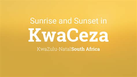 kwaceza weather